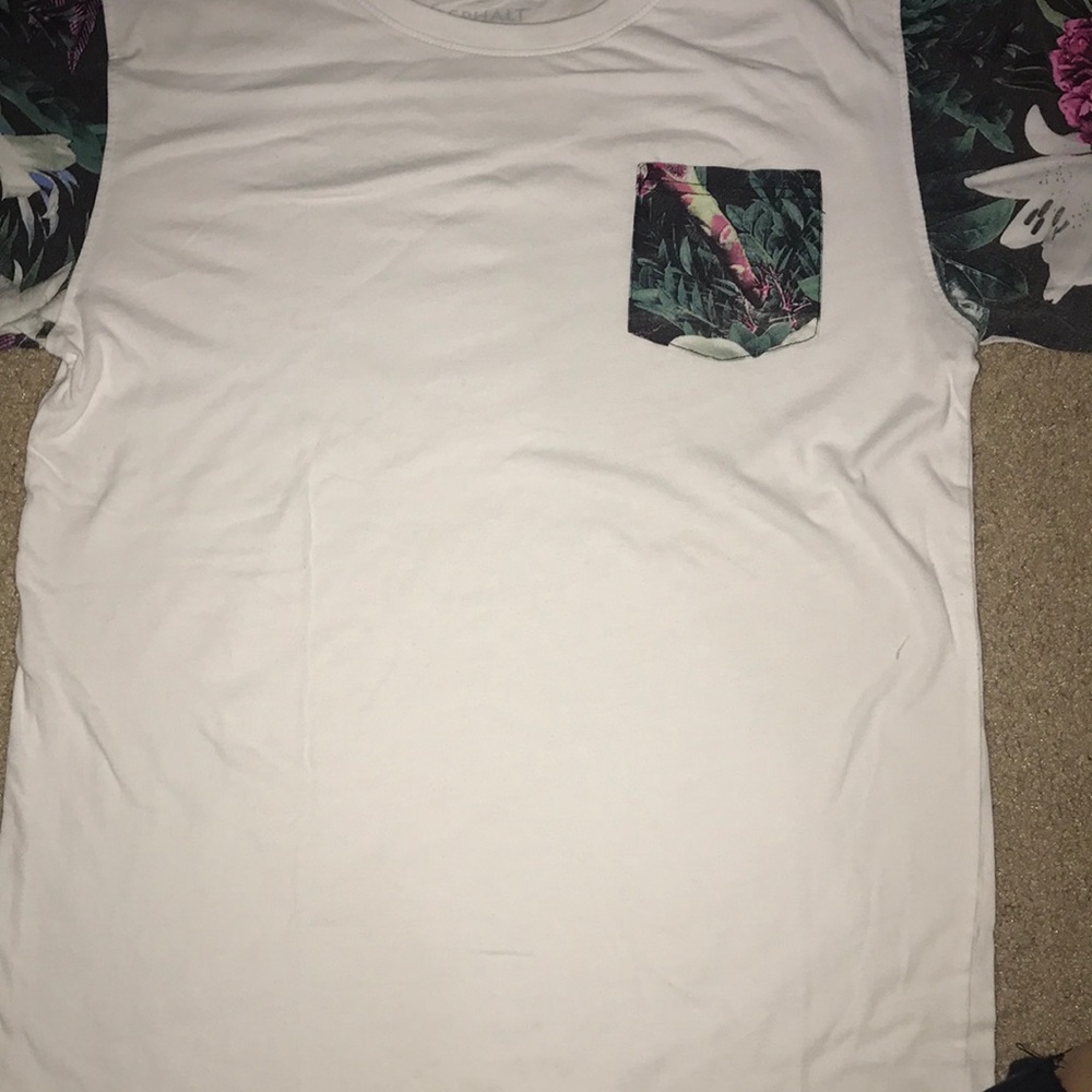 White and Colorful Flowers